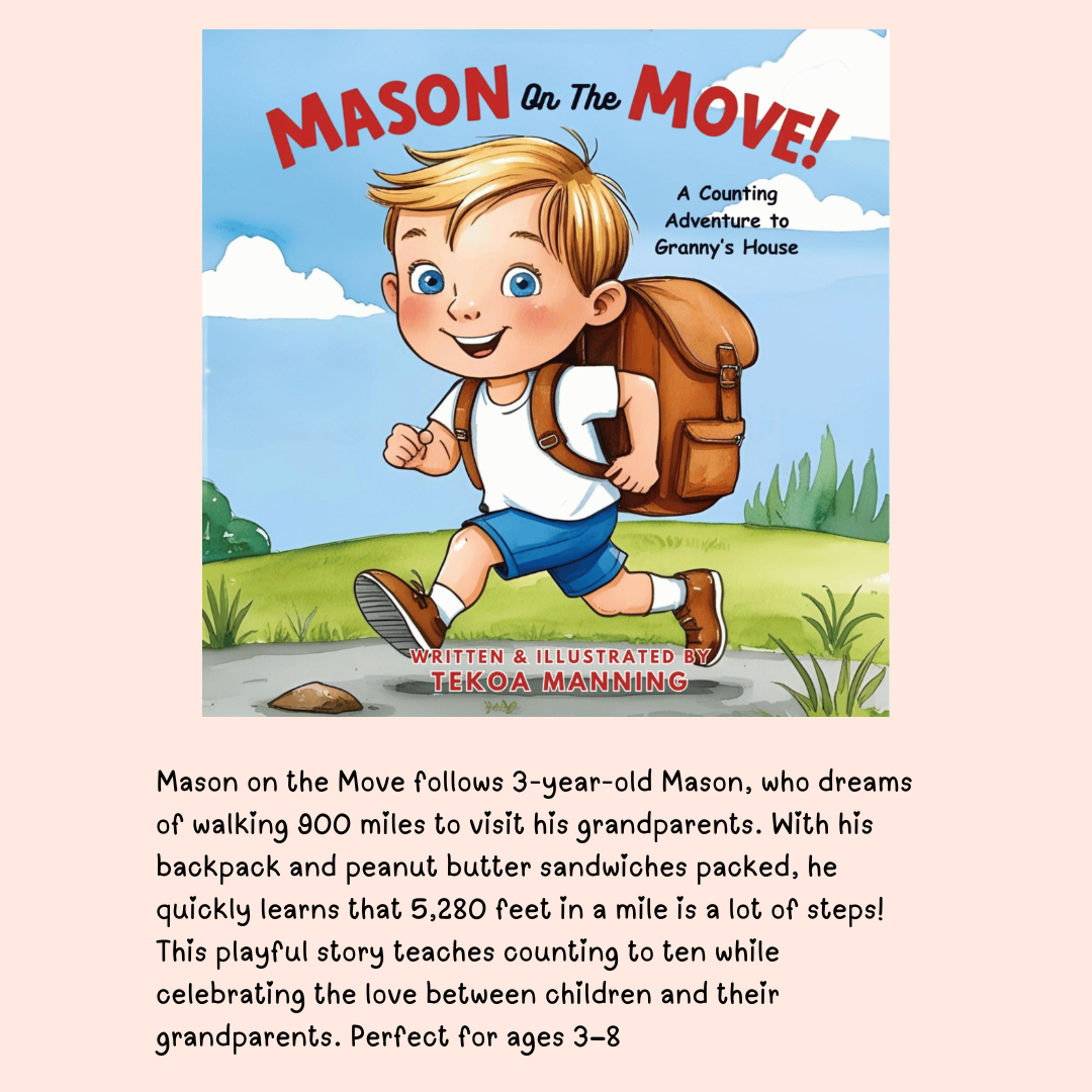 Mason on the Move Gift Box – Interactive Gift for Kids Ages 3–8