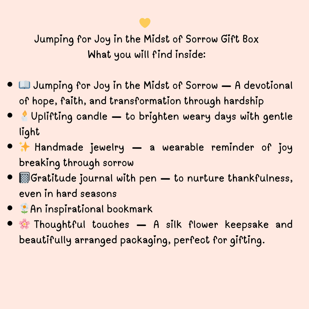 Jumping for Joy Gift Box – Uplifting Gifts for Grief & Healing