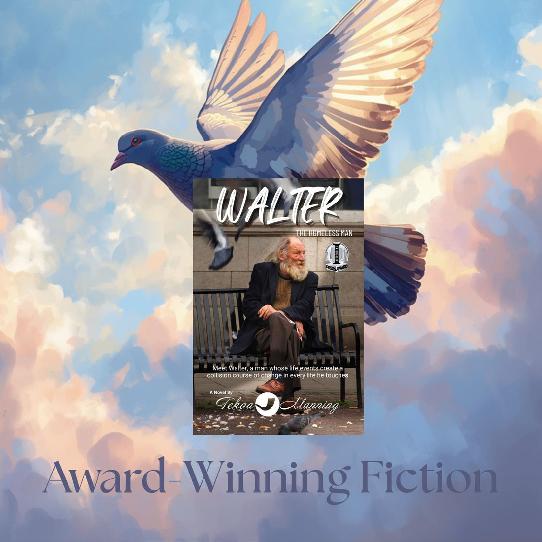 Meet Walter and his pet homing pigeon, Jackie