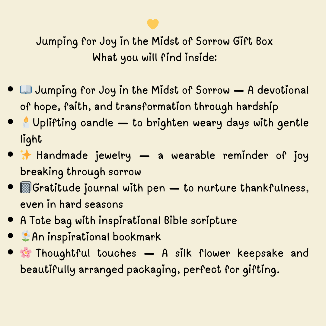 Jumping for Joy Gift Box – Uplifting Gifts for Grief & Healing