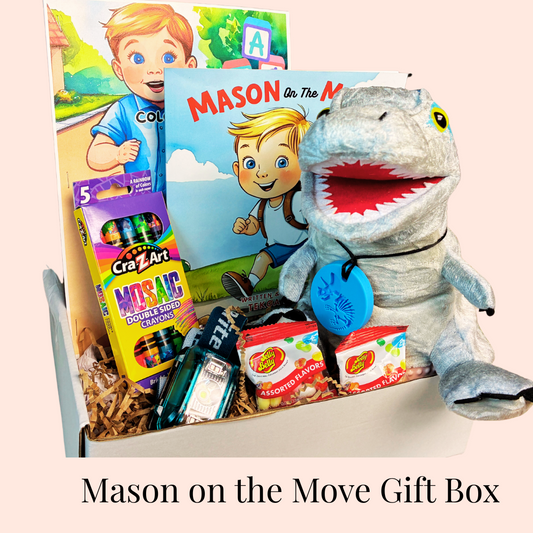 Mason on the Move Gift Box – Interactive Gift for Kids Ages 3–8