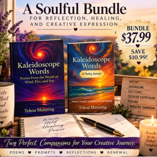 Kaleidoscope Words and Poetry Journal Companion Set