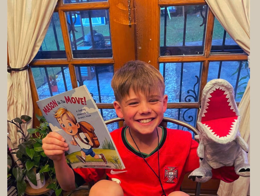 Dinosaur Gift Box for Kids 4 to 8, Emmitt’s Dinosaur book and Toy Set