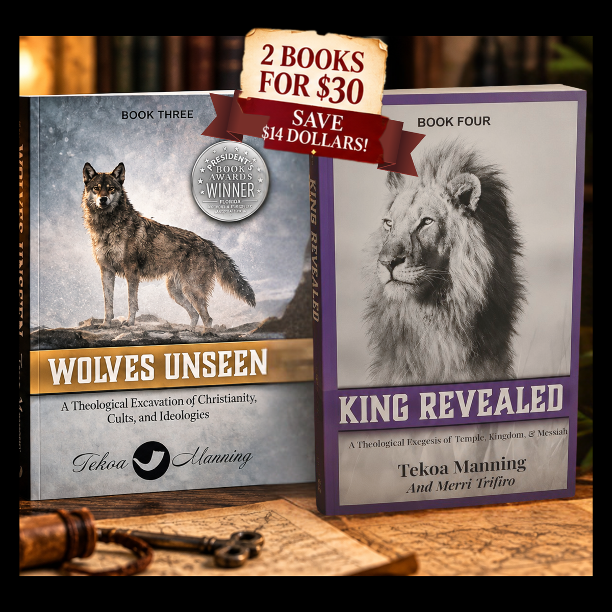 Wolves Unseen & King revealed Bundle Deal Two Book Bundle
