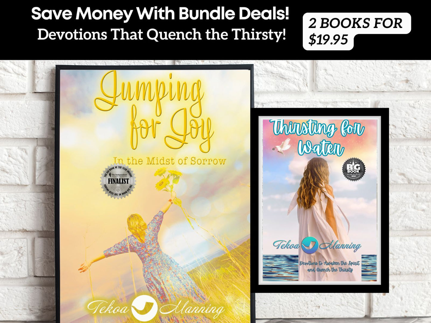 Devotional Book Bundle, Buy 2, Save 10 Dollars