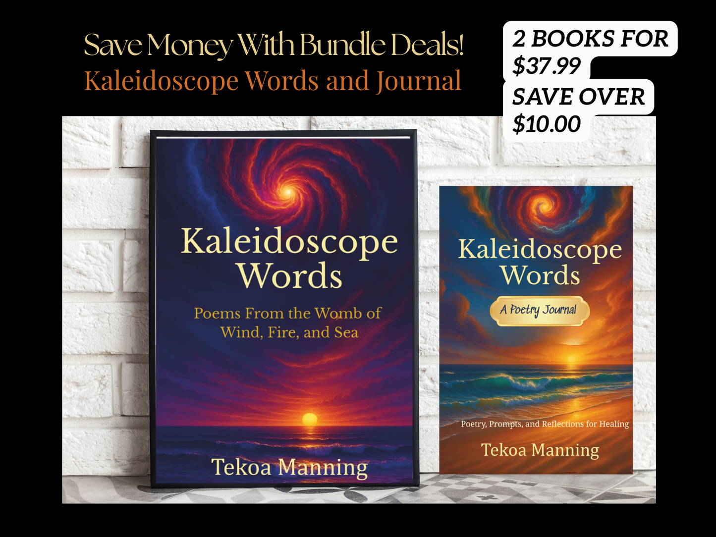 Kaleidoscope Words and Poetry Journal Companion Set
