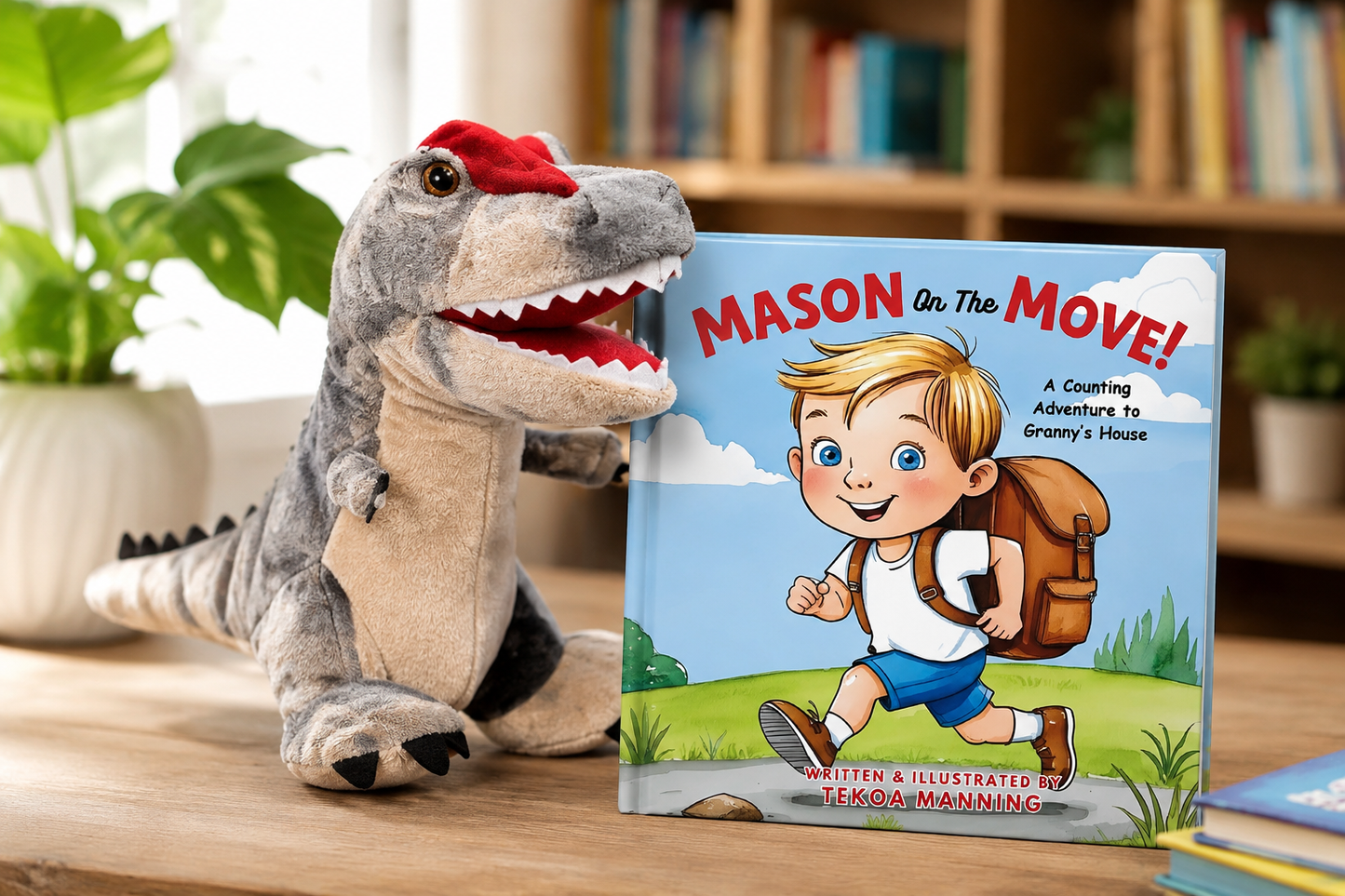 Mason's Adventure Book and Puppet Gift Set