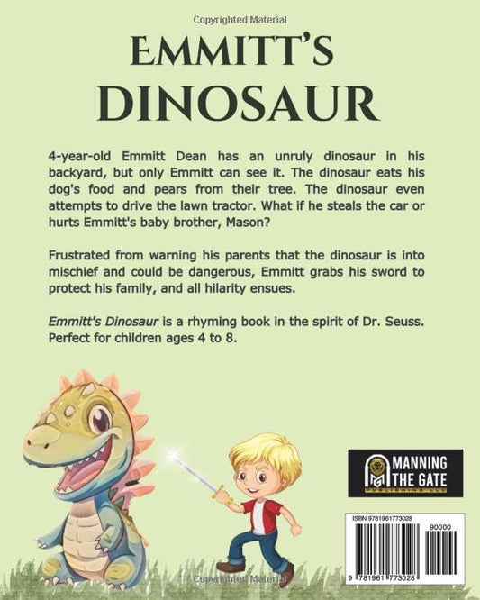 Emmitt's Dinosaur: A Silly Rhyming Dinosaur Tale for Curious Kids